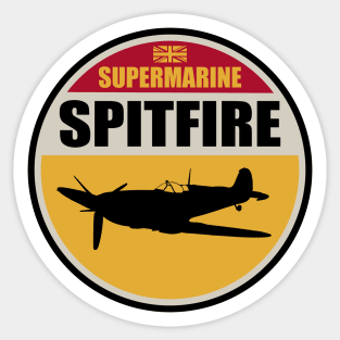 Supermarine Spitfire Sticker